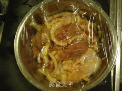 Make Chicken Leg Burger step 11