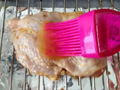 Make Chicken Leg Burger step 12