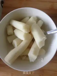 Make Potato mountain medicine cake step 1