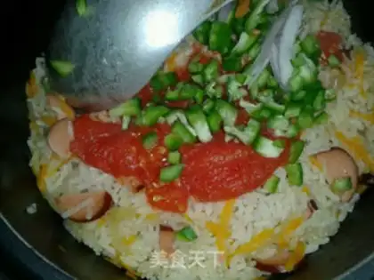 Make Tomato rice step 9