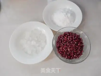 Make Red bean powder step 0