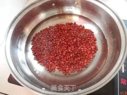 Make Red bean powder step 2