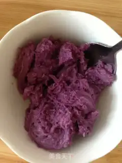 Make Potato mountain medicine cake step 6