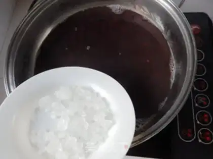 Make Red bean powder step 5