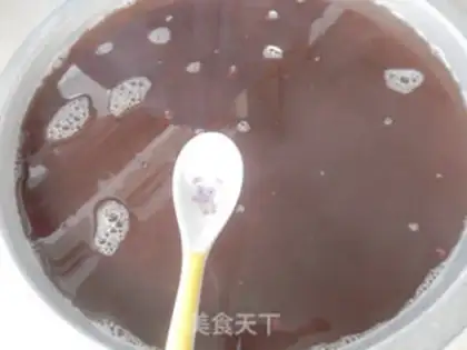 Make Red bean powder step 7