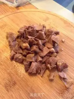 Make Beef egg porridge step 0