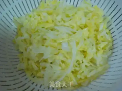 Make Beef egg porridge step 1