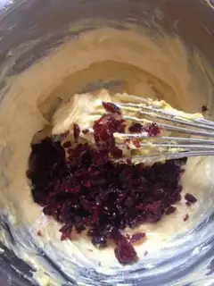 Make Cranberry cookies step 2