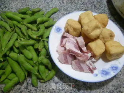 Make Soybeans soup step 0