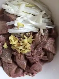 Make Sour soup liver step 4