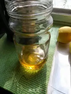 Make Lemon honey tea step 5