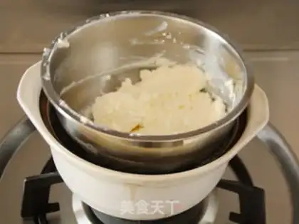 Make Heart-shaped cheesecake step 3