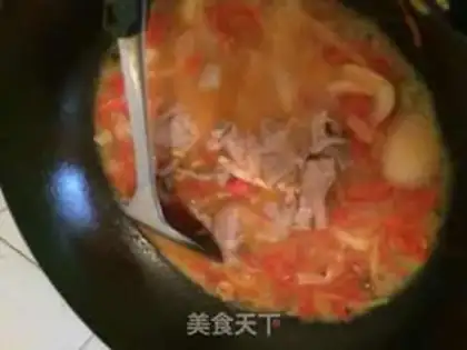 Make Sour soup liver step 23