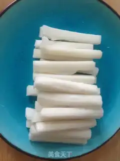 Make Hot fried rice cake step 1