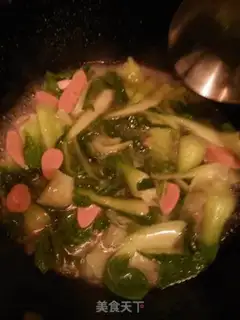 Make Soccer ham soup in Shanghai step 6