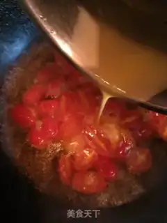 Make Holy fruit egg soup step 4