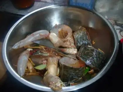 Make Spicy herbs step 1