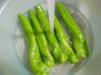 Make Tied peppers step 1