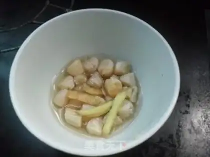 Make Dry eggnog fried rice step 1