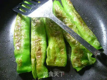 Make Tied peppers step 2