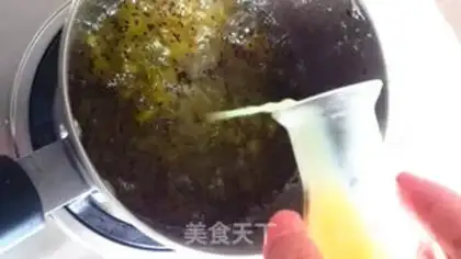 Make French monkey peach jam step 6