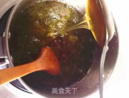 Make French monkey peach jam step 7