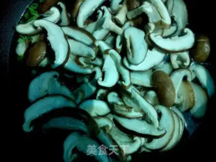 Make Mushroom oil step 3