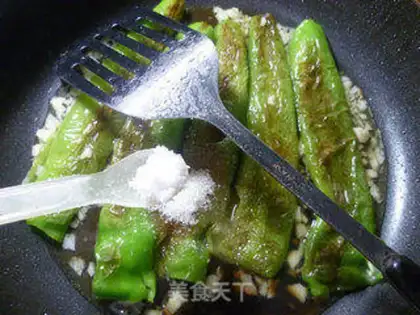 Make Tied peppers step 9