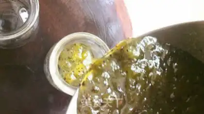 Make French monkey peach jam step 10