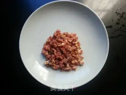 Make Ham and rice step 0