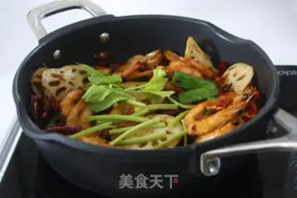 Make Spicy shrimp step 11