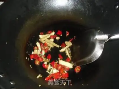 Make Red-burned fish head step 2