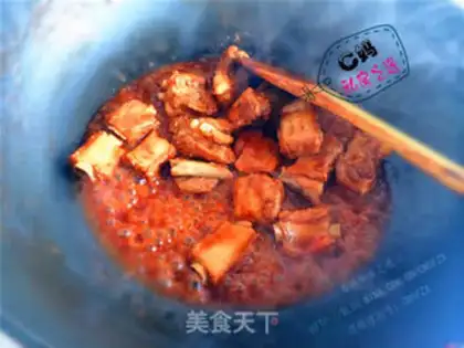 Make Cheese juice ribs step 3