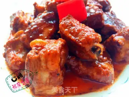 Make Cheese juice ribs step 4