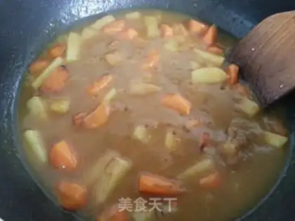 Make Family makes pork curry step 5
