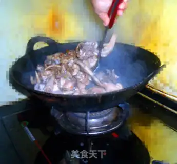 Make The rooster stews radish step 5