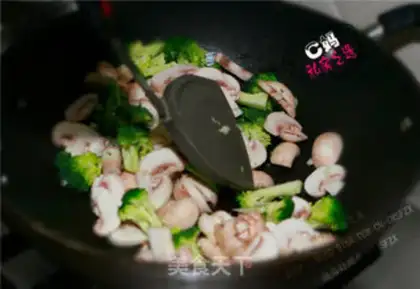 Make Fried mushrooms orchids step 1