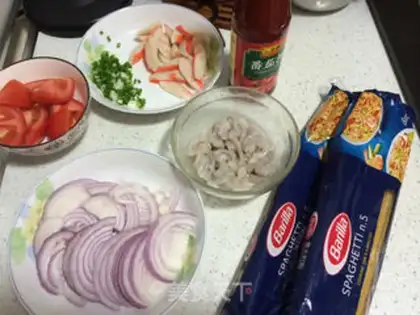 Make Spaghetti step 0