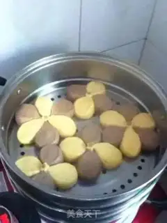 Make Coco-colored buns step 3