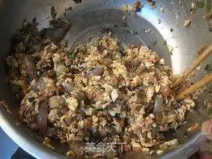 Make Meat dumplings step 12
