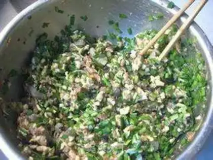 Make Meat dumplings step 14