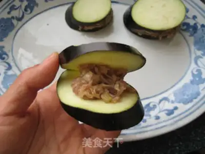 Make Frozen eggplant box step 4