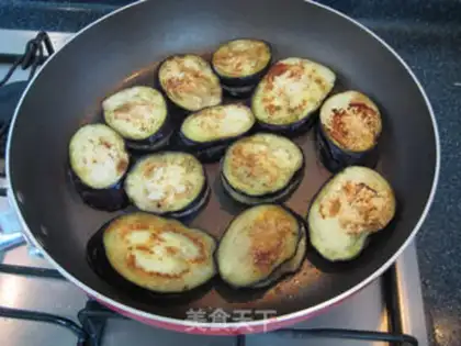 Make Frozen eggplant box step 10