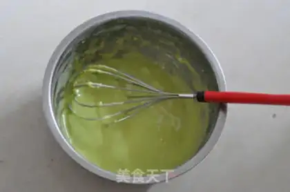 Make A spinach bean roll step 4