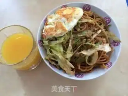 Make Change the dry noodles step 7