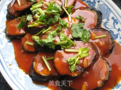 Make Frozen eggplant box step 17