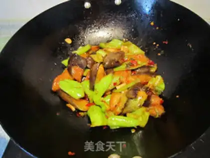 Make Spicy sauce and long tomatoes step 9