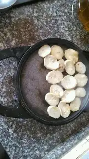 Make Flowers and apricot mushrooms step 4