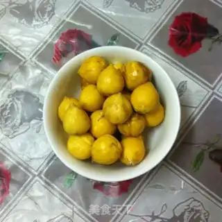 Make Porky chestnuts step 1