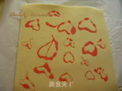 Make Paint cake rolls step 24